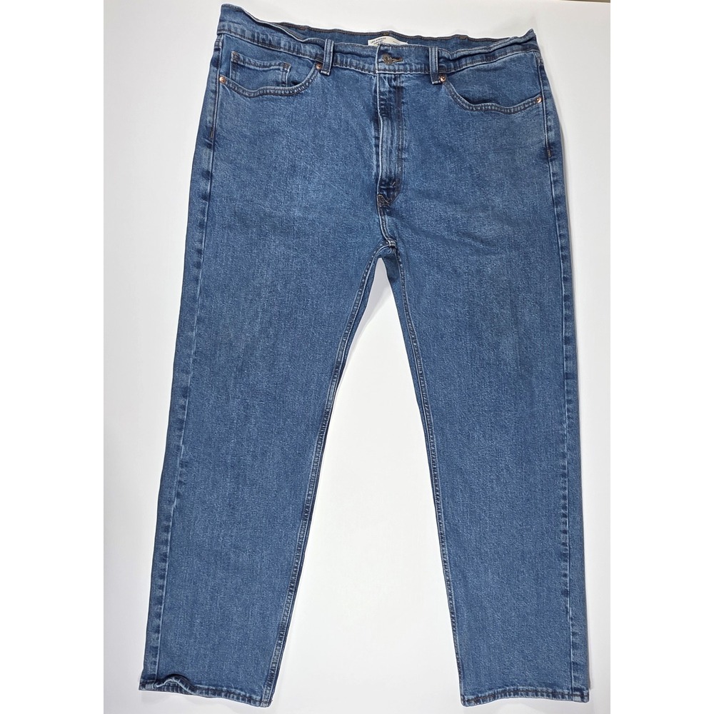 Levi's Strauss Signature Gold Regular Fit Men's Blue Jeans 42x32‎ (42X31)